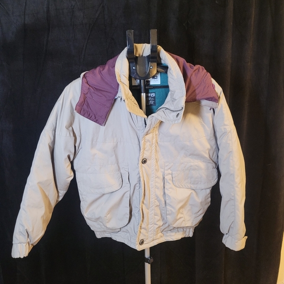 Kids Two-Tone Puffer Jacket By Pacific Trail - Picture 1 of 9